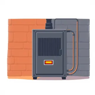 رسم توضيحي لكلمة furnace