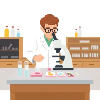 رسم توضيحي لكلمة research