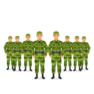 رسم توضيحي لكلمة uniform