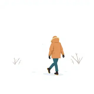 رسم توضيحي لكلمة coat
