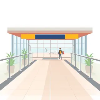 رسم توضيحي لكلمة gate