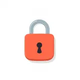 رسم توضيحي لكلمة lock