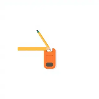 رسم توضيحي لكلمة sharpener