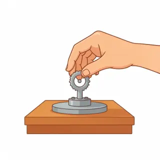 رسم توضيحي لكلمة turn