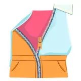 رسم توضيحي لكلمة zipper