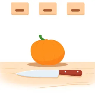 رسم توضيحي لكلمة squash