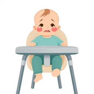 رسم توضيحي لكلمة cry
