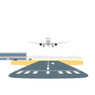 رسم توضيحي لكلمة leave/left