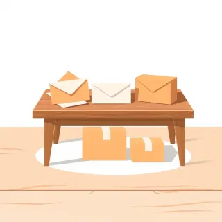 رسم توضيحي لكلمة mail